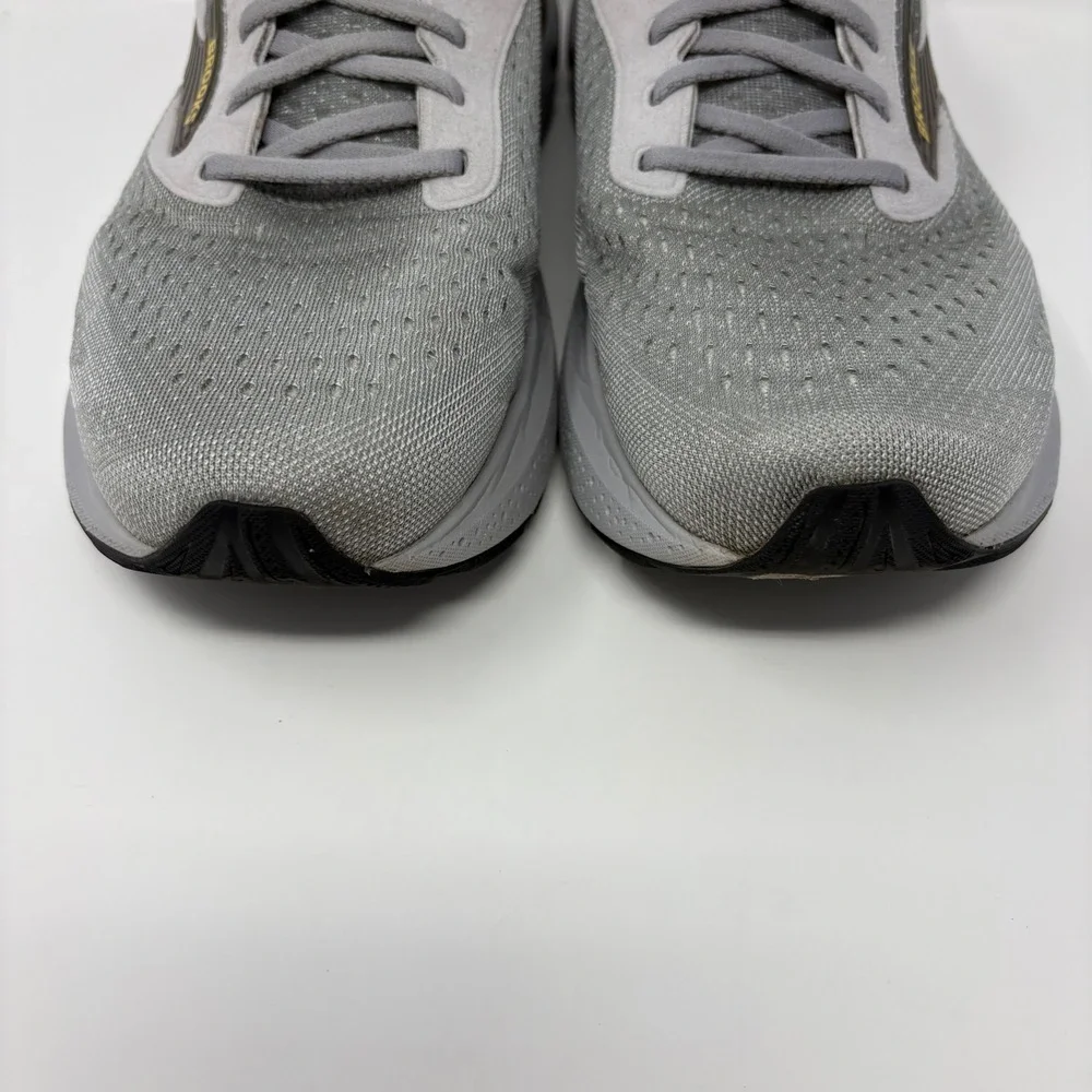 Brooks Adrenaline GTS 24 Mens Size 12.5 Wide Grey Running Shoes (1104372E084)